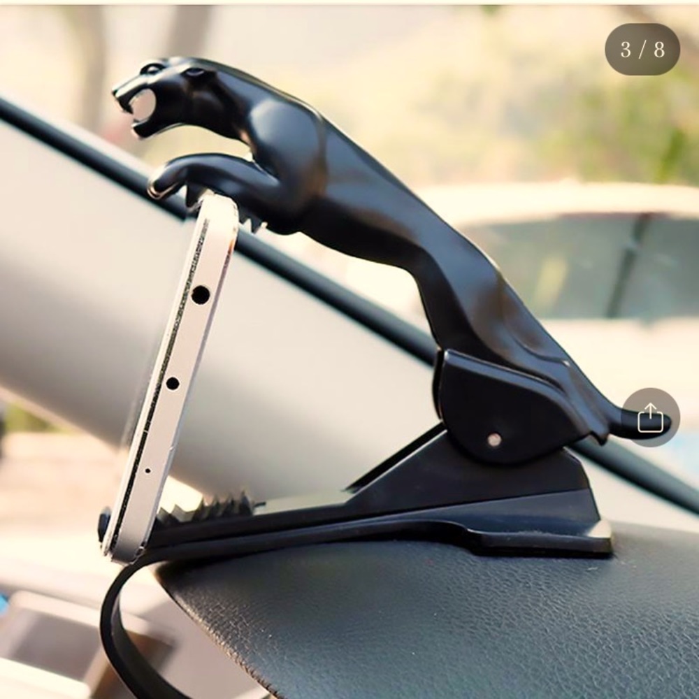 360° Car-Dashboard Phone Holder Jaguar Mode